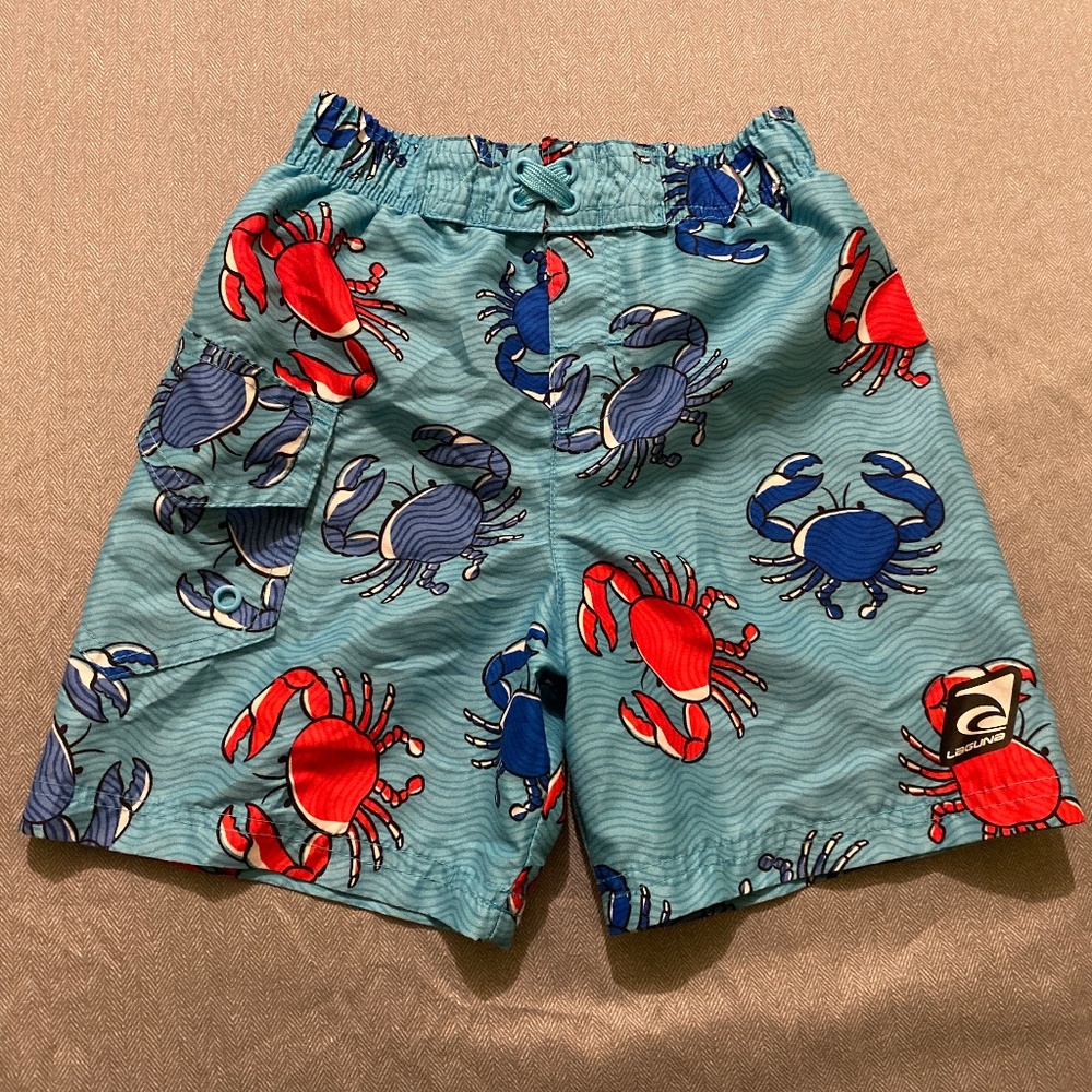 Boys Swim trunk crab
